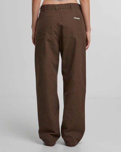 East Ham Carpenter Pants Brown