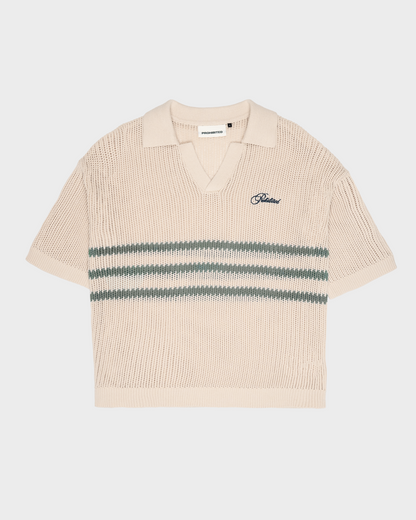 Resort Knitted Polo Green