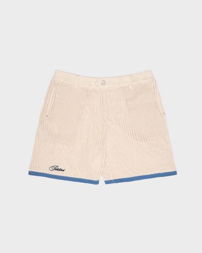 Resort Knitted Shorts Blue