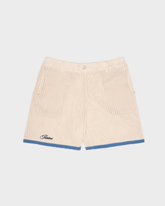 Resort Knitted Shorts Blue