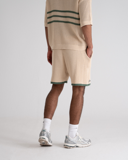 Resort Knitted Shorts Green