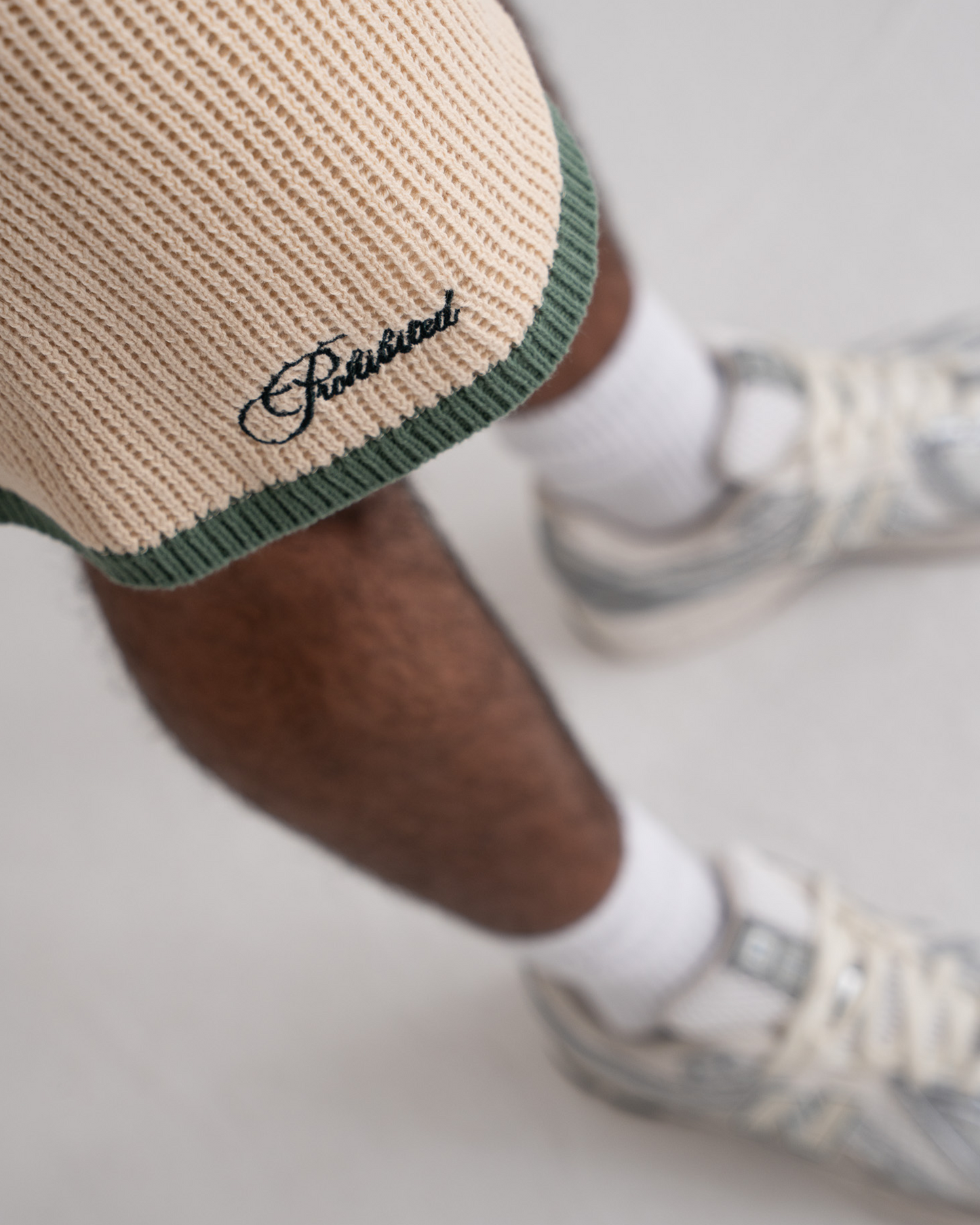 Resort Knitted Shorts Green