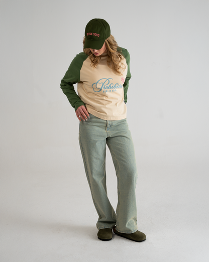 Rosi Raglan Longsleeve  Vintage Green