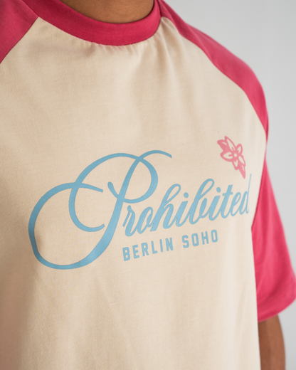 Rosi Raglan Tee Vintage Red