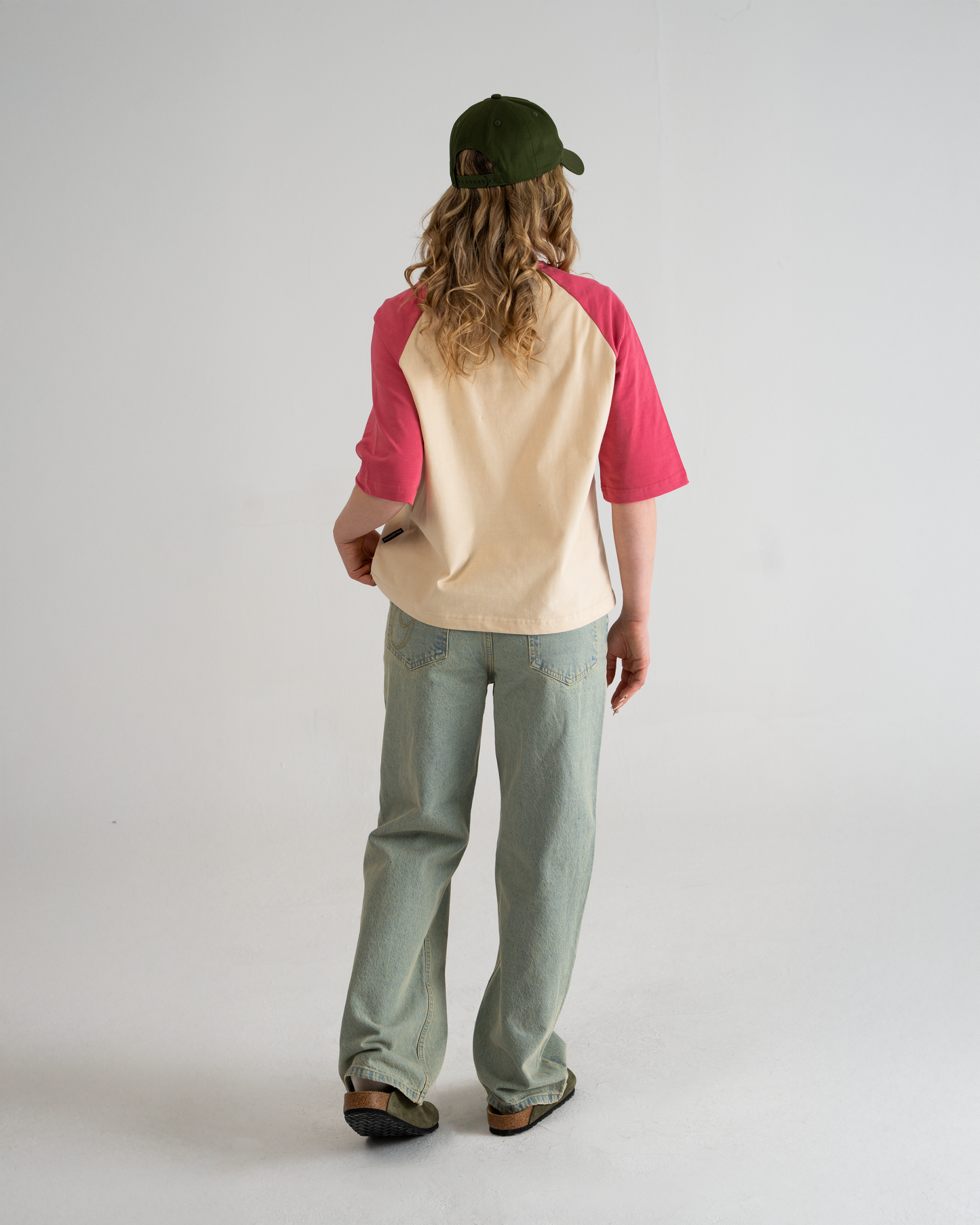 Rosi Raglan Tee Vintage Red