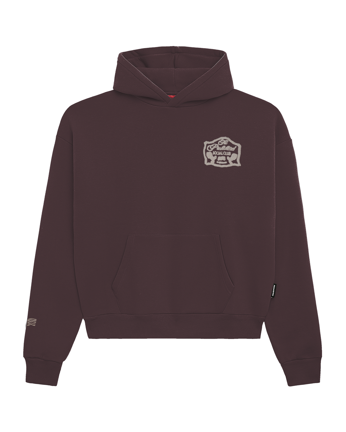 Lowkey Vintage Hoodie Brown