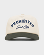 SC Contrast Flat Cap Green