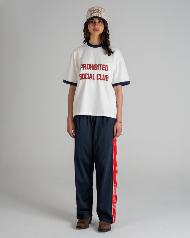 SC Contrast Tee Red