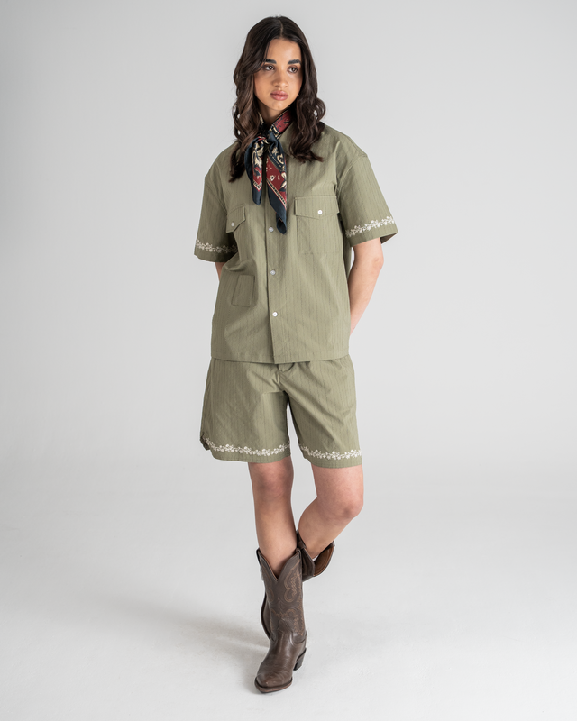 SC Western Shirt Green