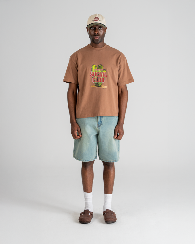 SC Cactus Tee Brown