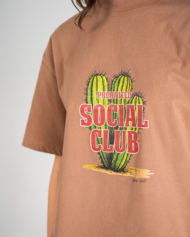 SC Cactus Tee Brown