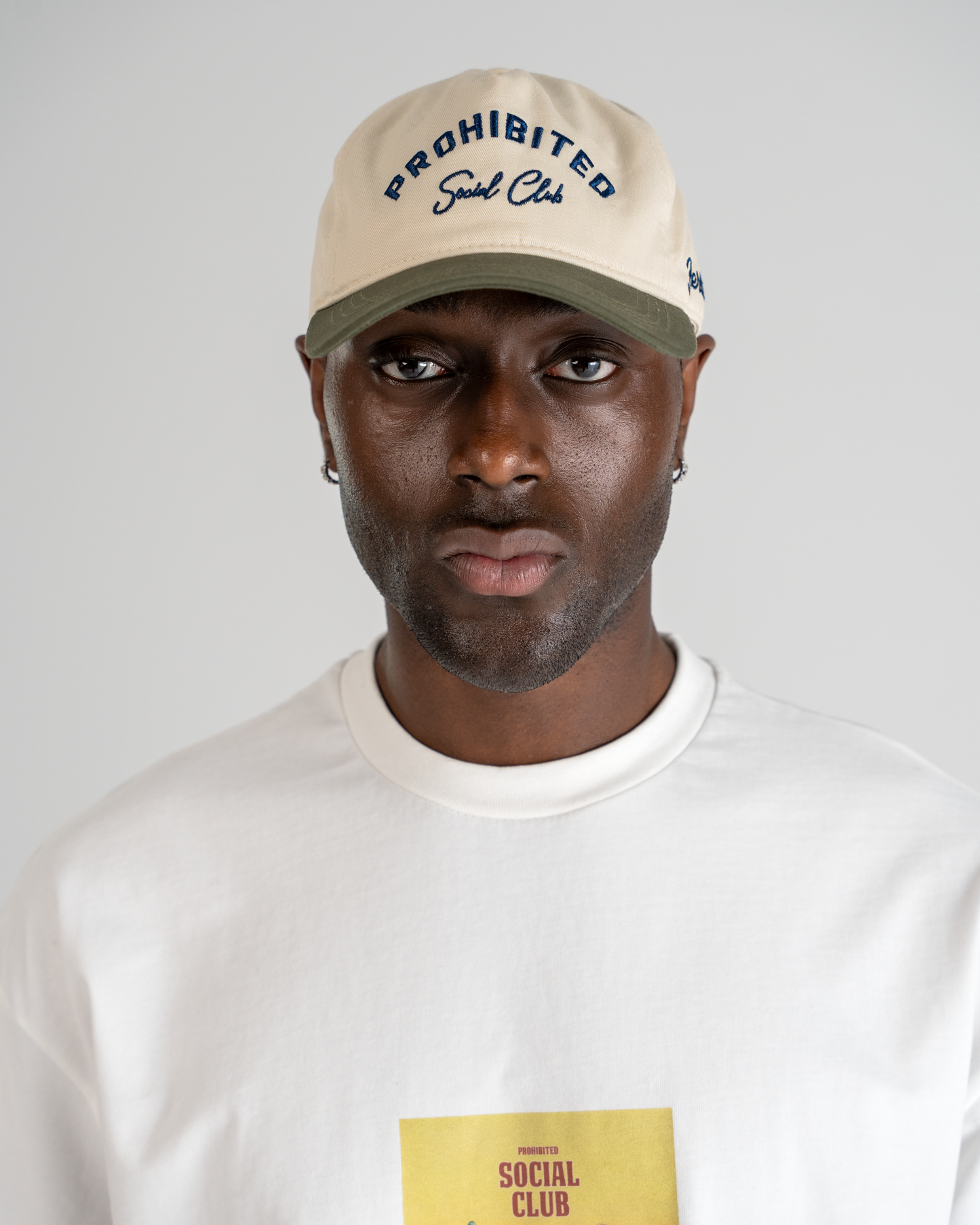 SC Contrast Flat Cap Green