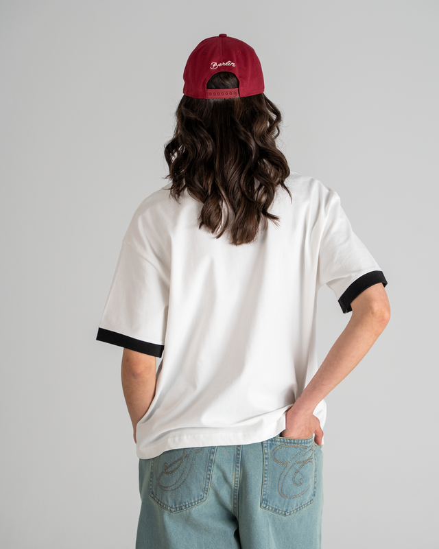 SC Contrast Tee Black