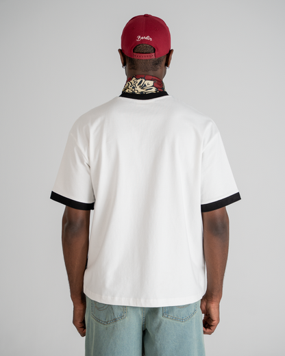 SC Contrast Tee Black
