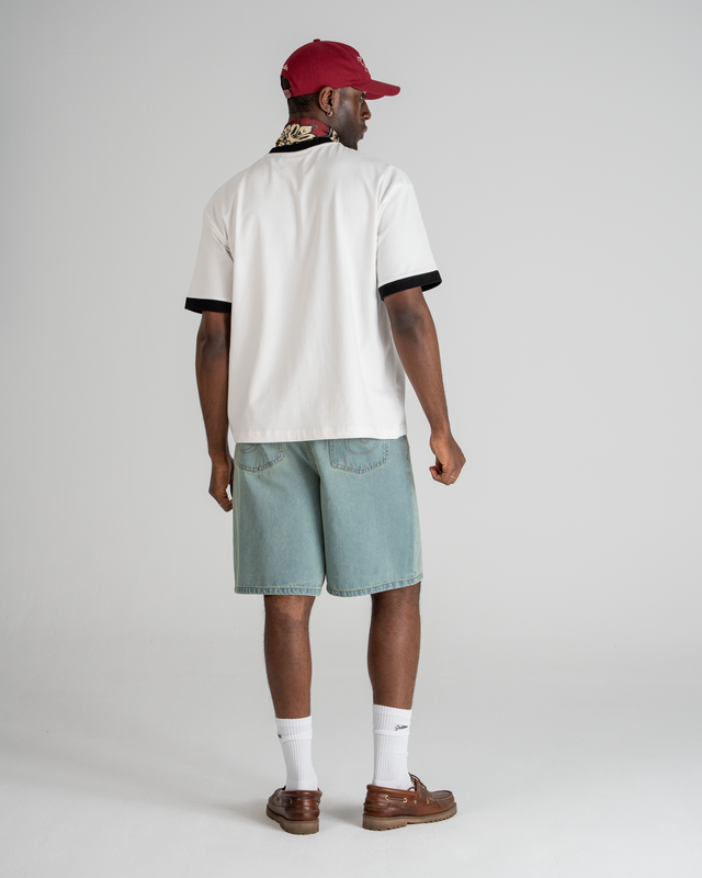 SC Contrast Tee Black