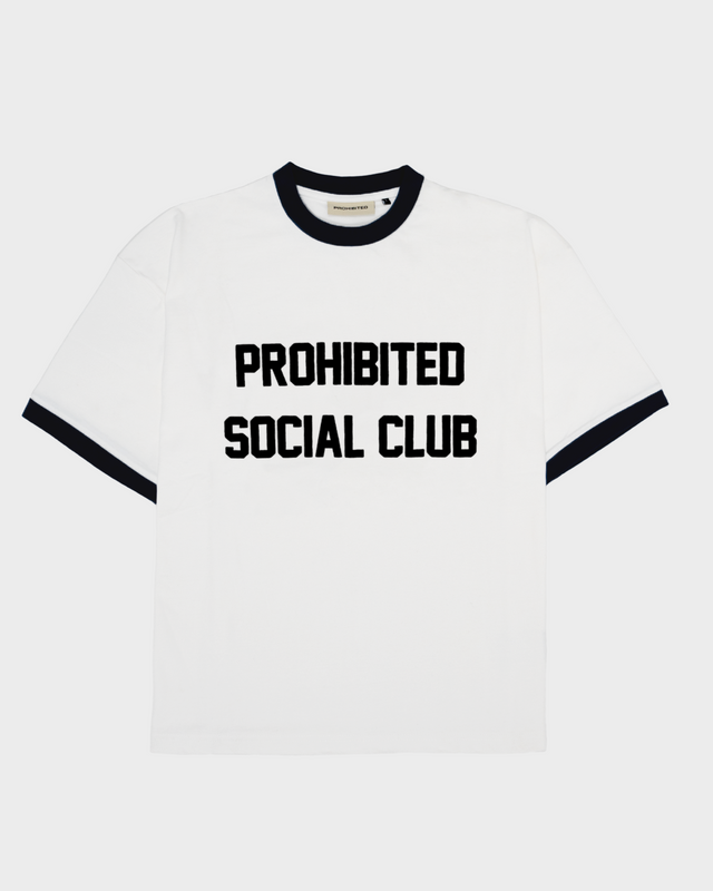 SC Contrast Tee Black