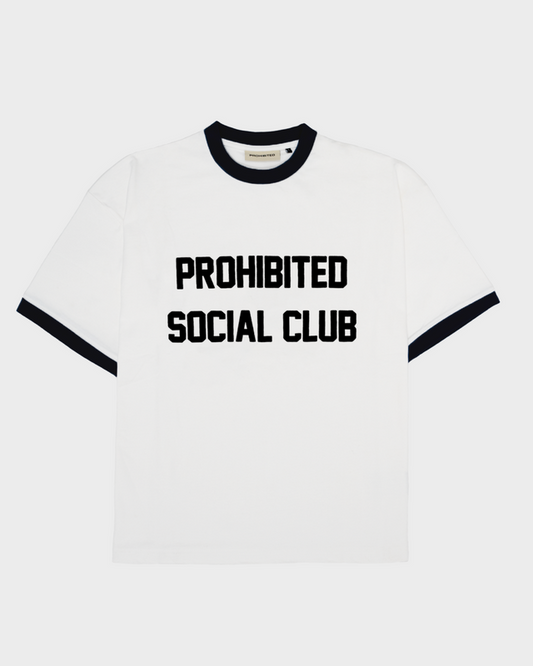 SC Contrast Tee Black