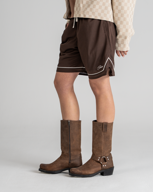 SC Mesh Shorts Brown