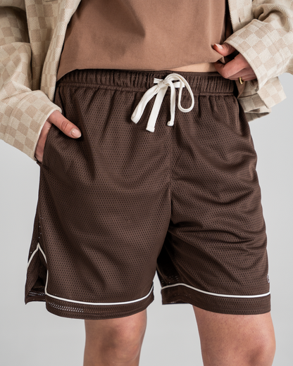 SC Mesh Shorts Brown