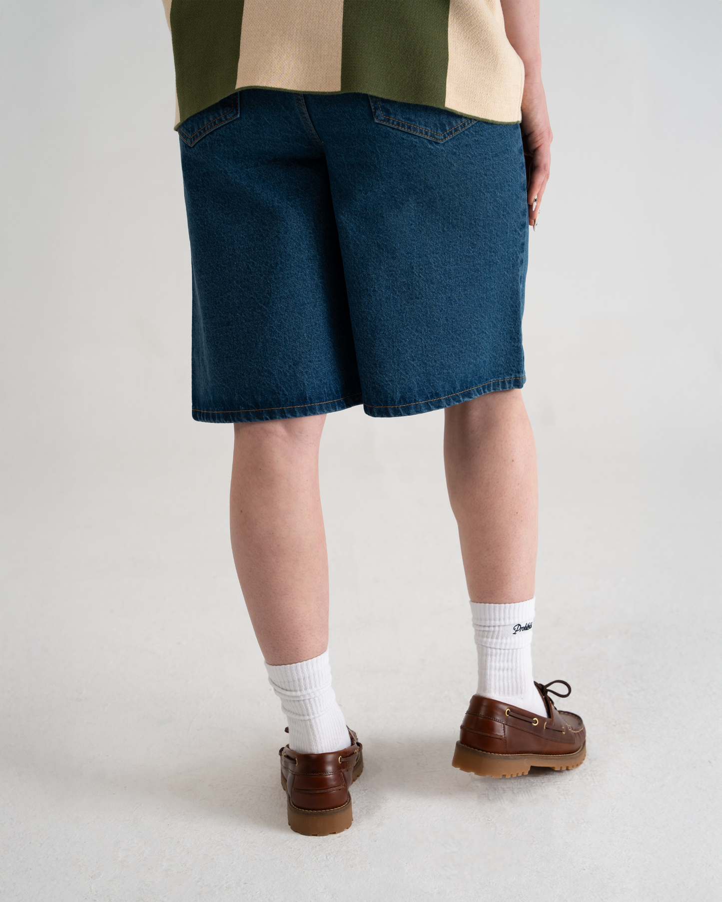 SoHo Jorts Dirty Blue