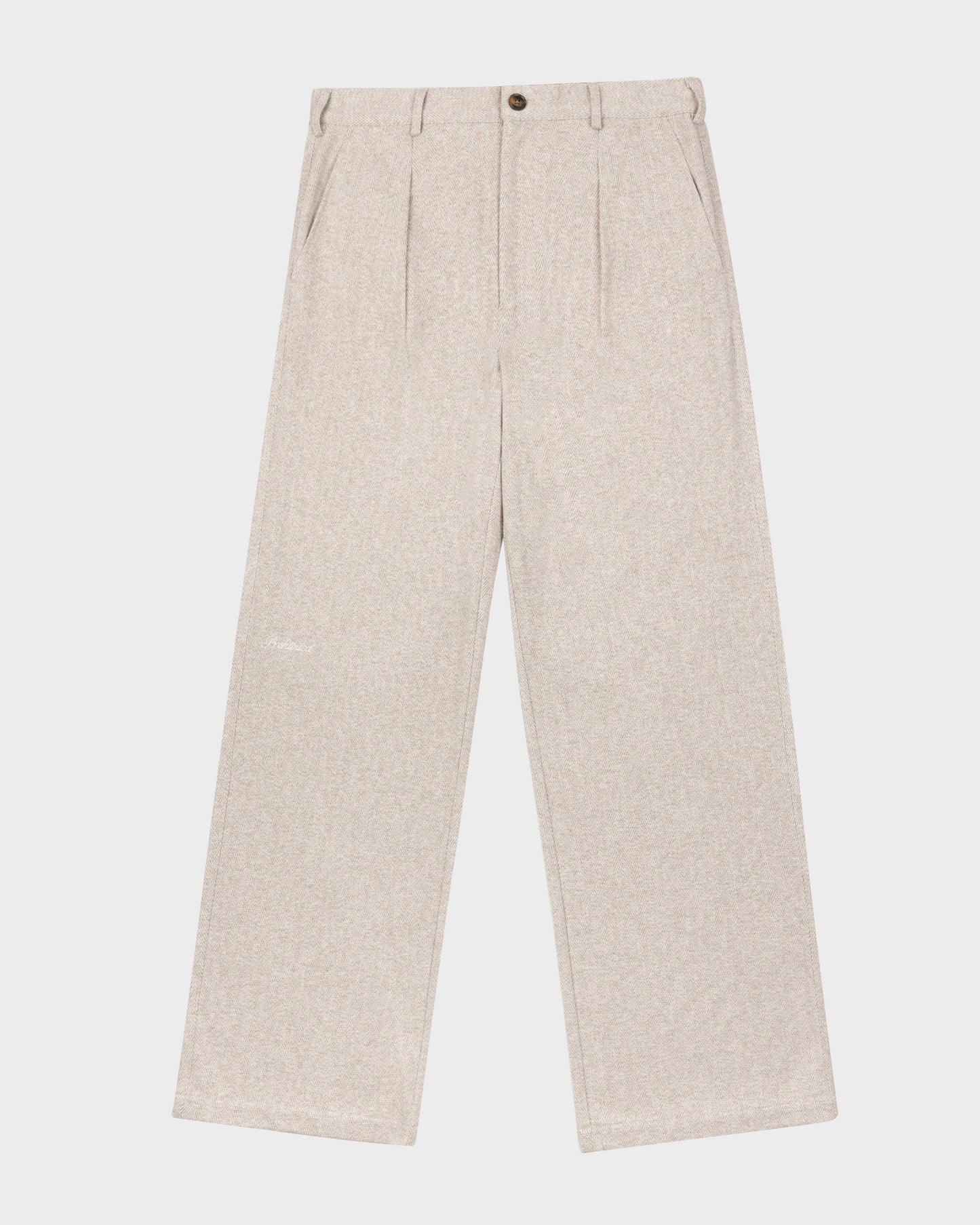 Soho Pleated Pants Cream (ALT)