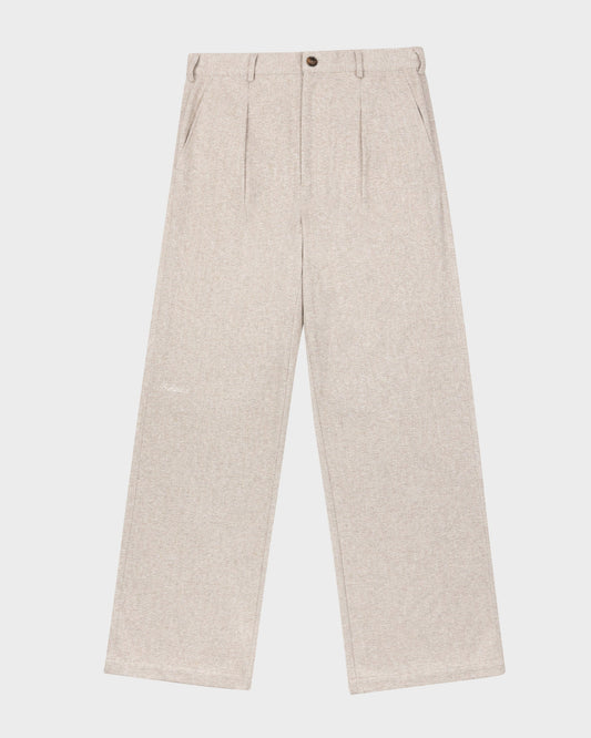 Soho Pleated Pants Cream (ALT)