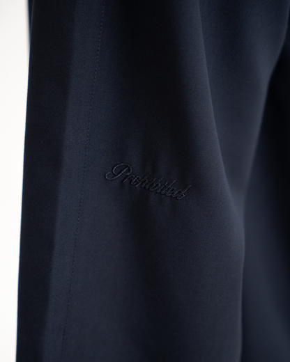 SoHo Pleated Pants Vintage Navy