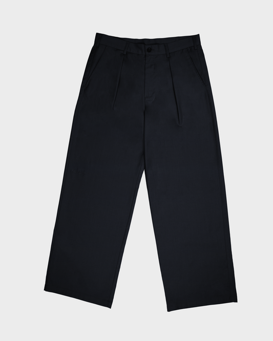 SoHo Pleated Pants Black