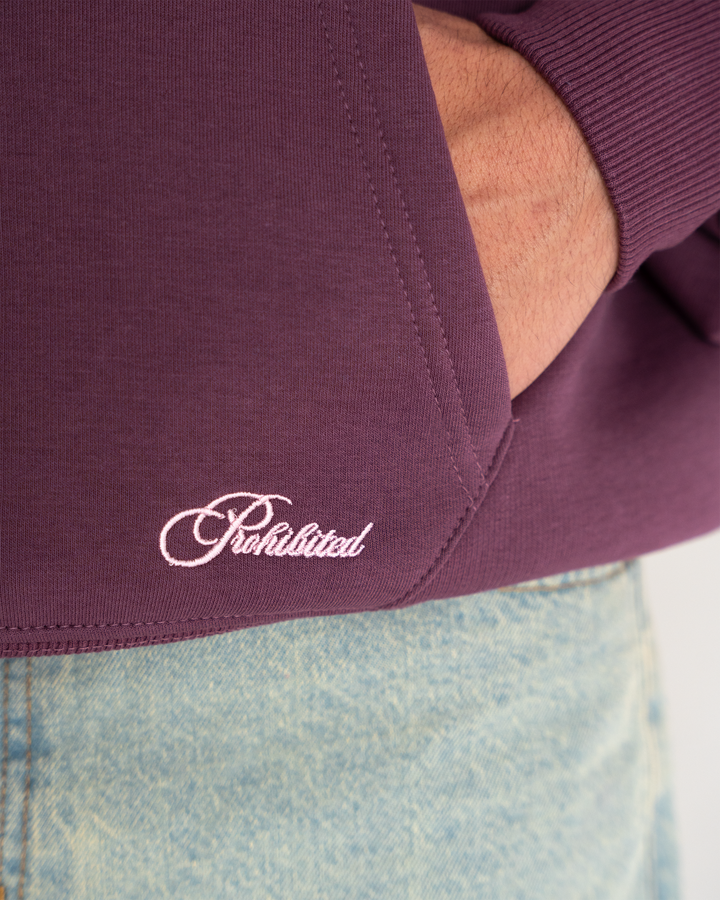 SoHo Zip-Hoodie Plum