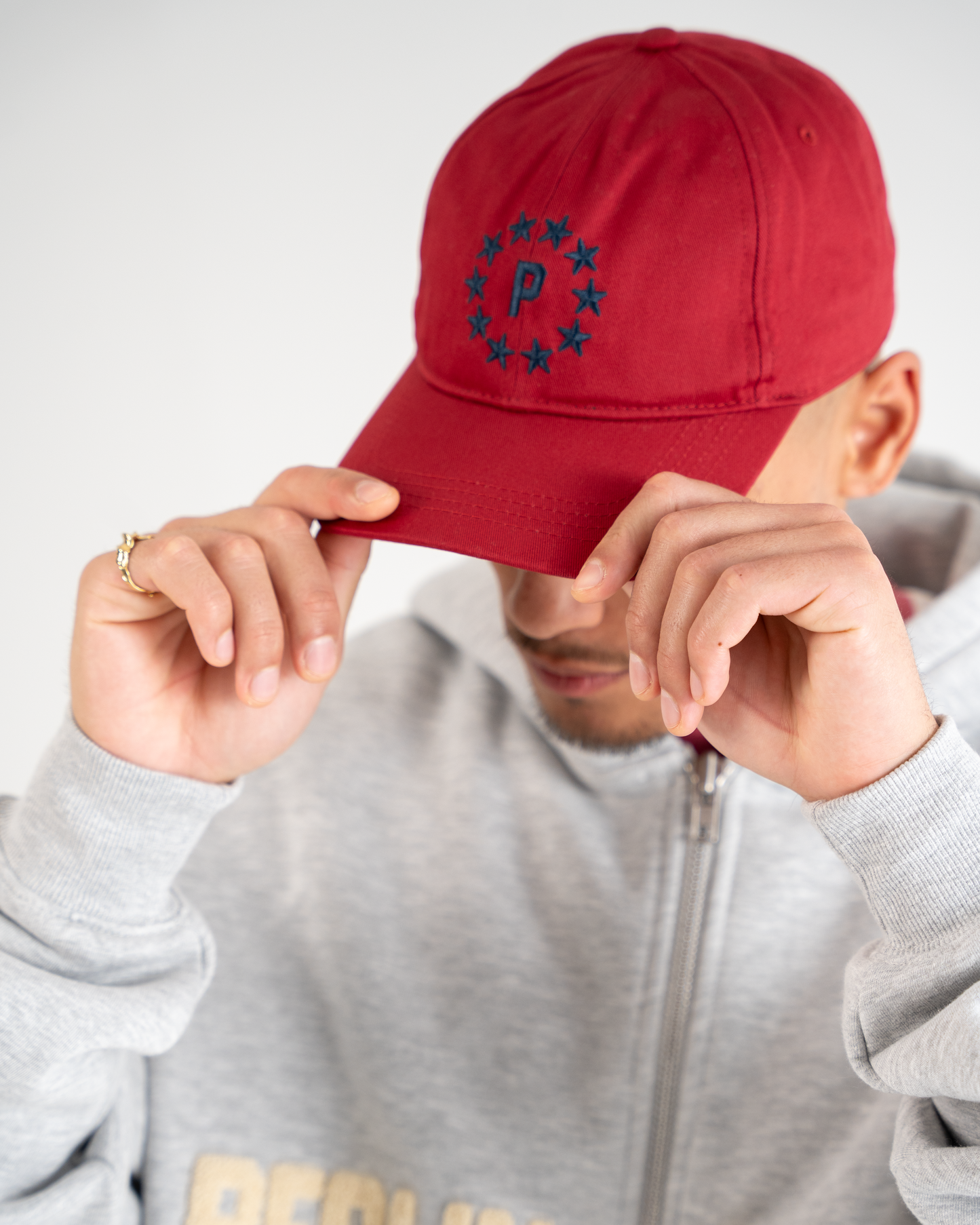 Stars Cap Vintage Red