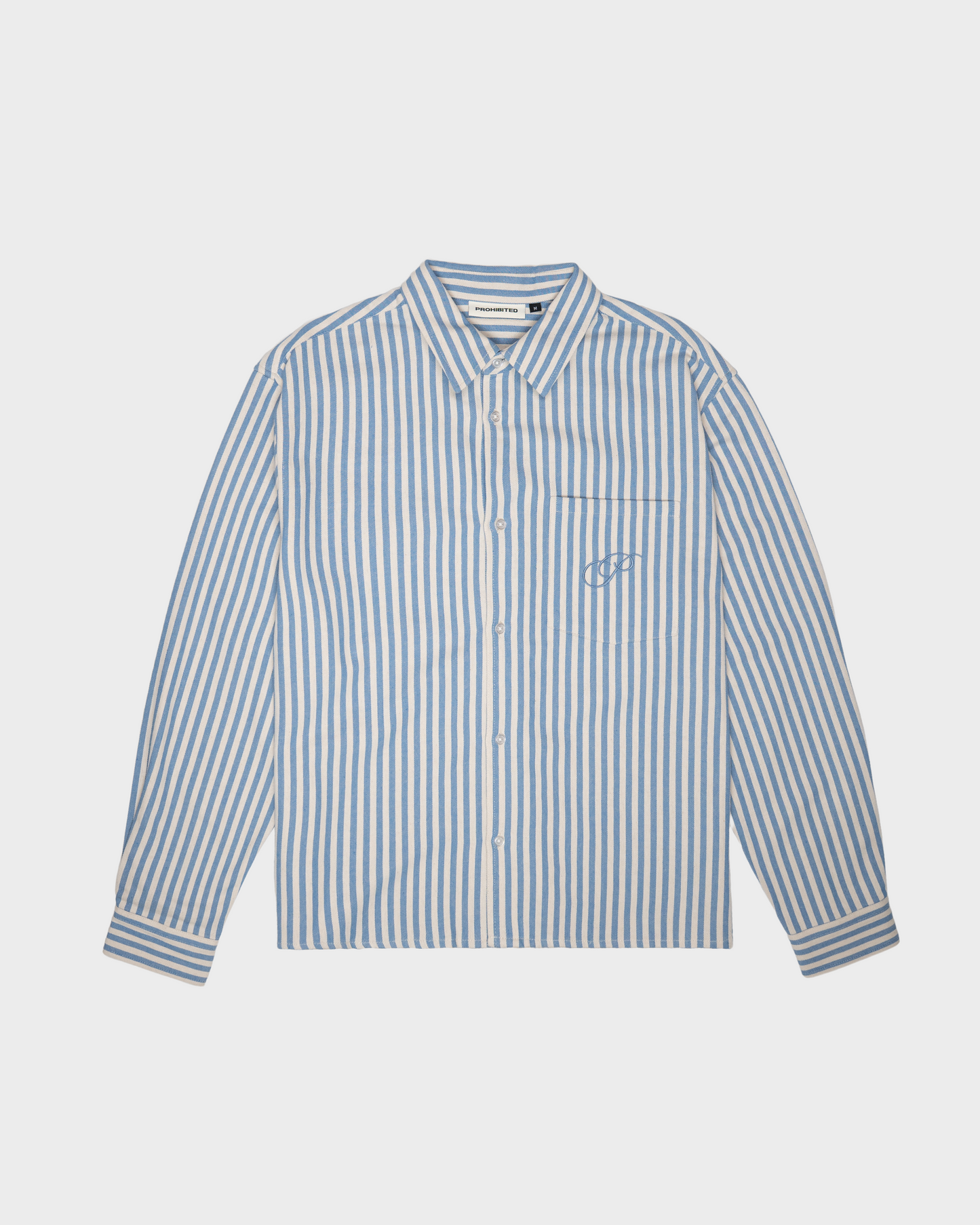 Striped Vacation Shirt Blue