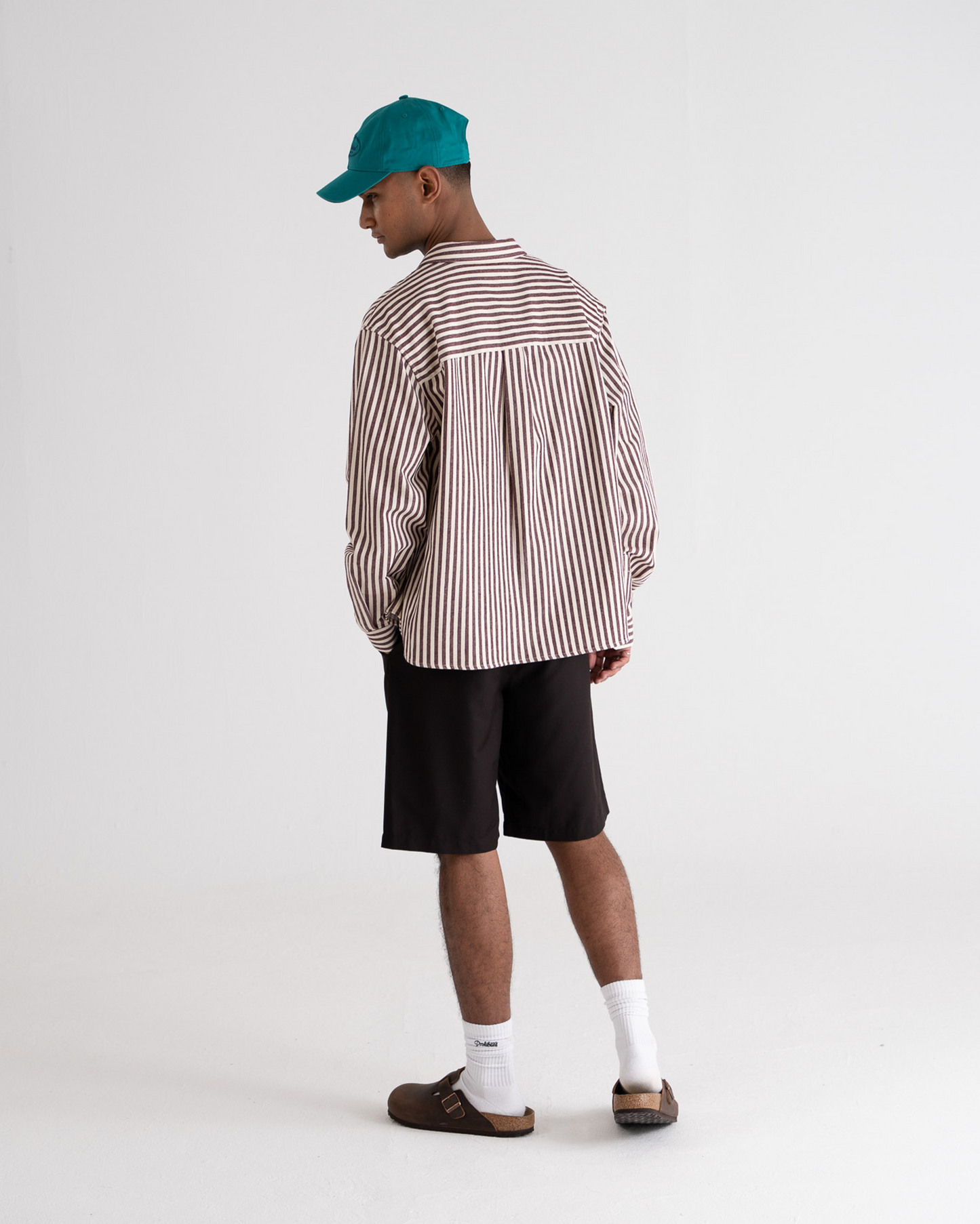 Striped Vacation Shirt Bordeaux