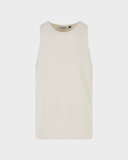 Amalfi Tank Top Ecru