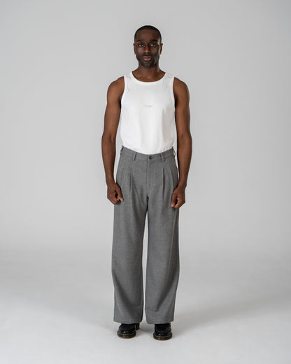 The Embroidery Tank Top Off-White
