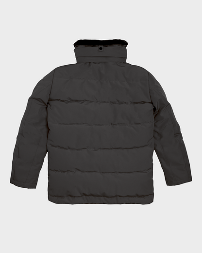 The Swiss Yuppie Winter Jacket Black