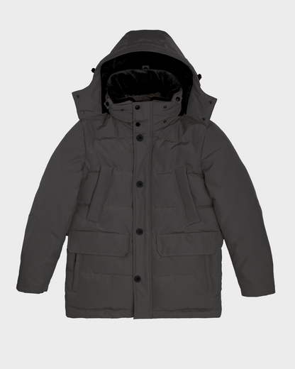 The Swiss Yuppie Winter Jacket Black