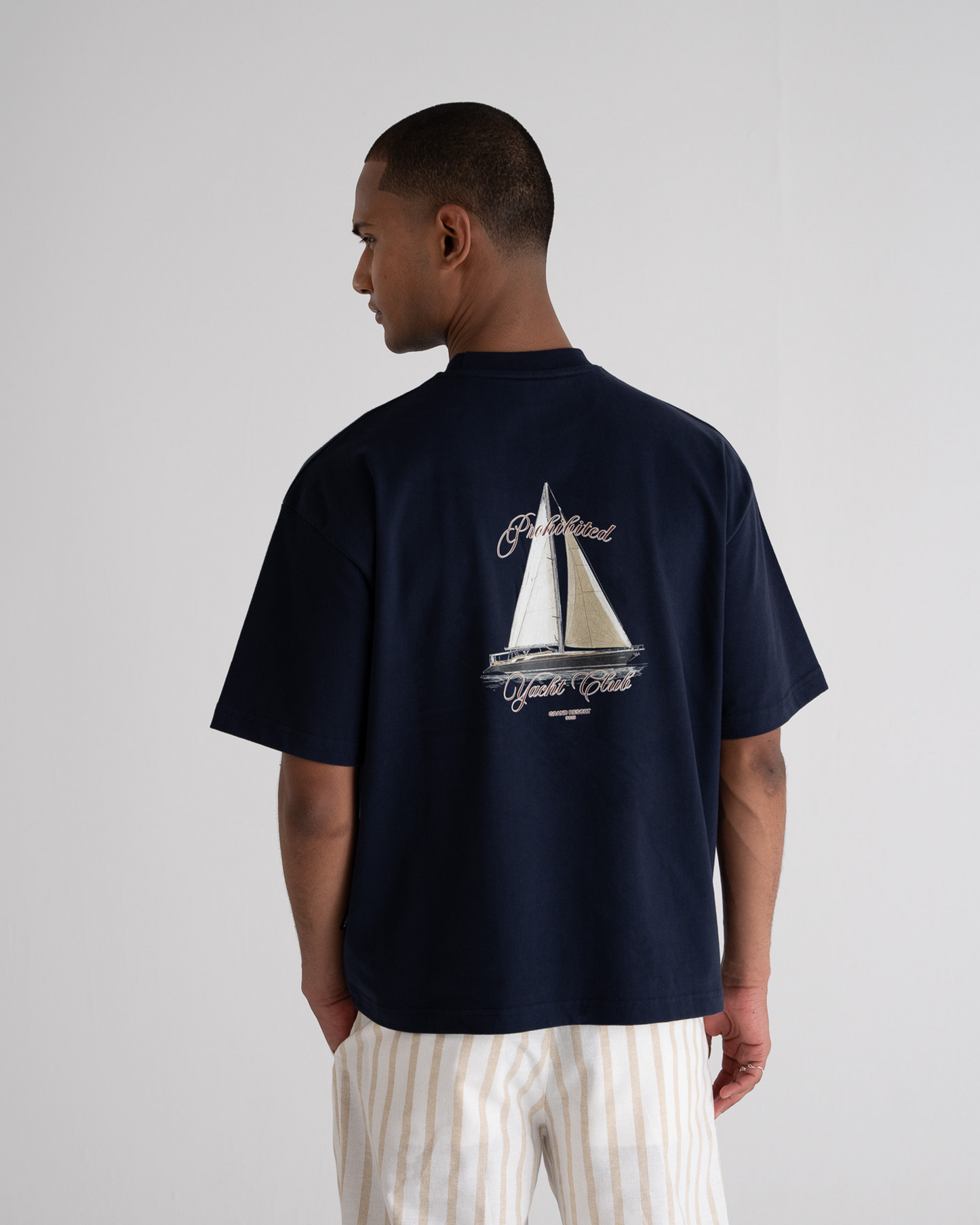 Yacht Tee Navy