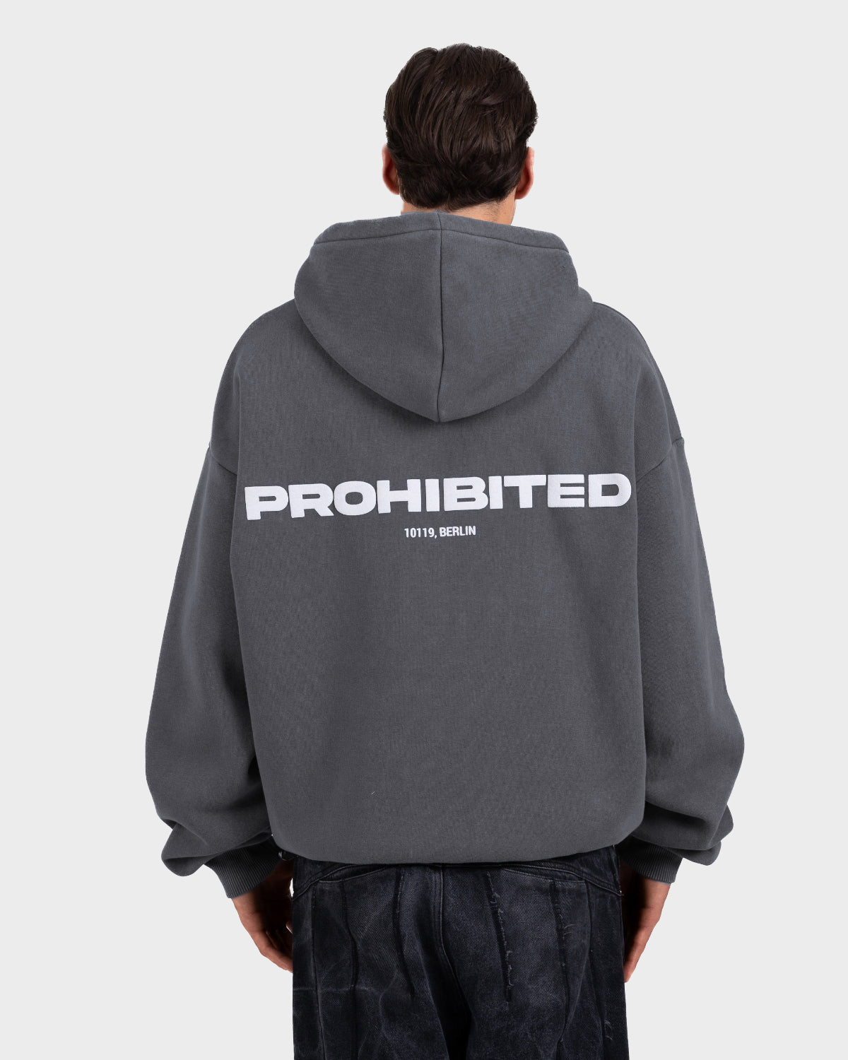 10119 Zip-Hoodie Grey (Stone Washed)