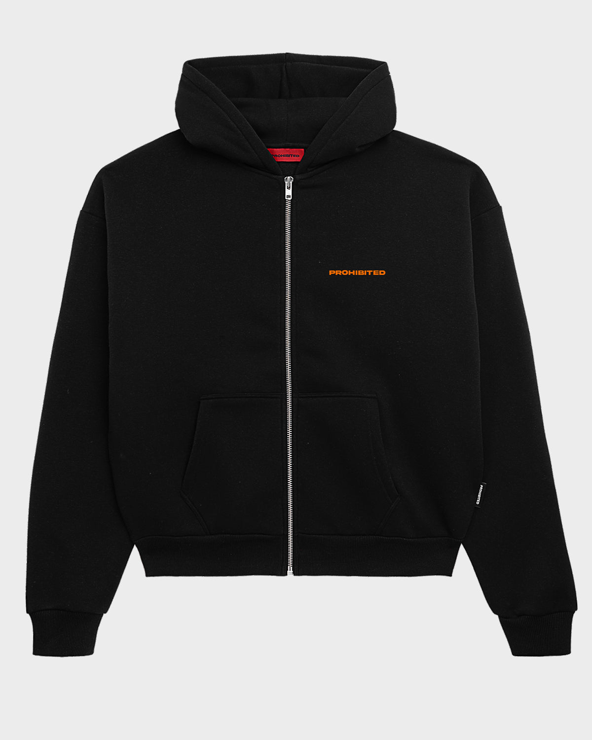 10119 Zip-Hoodie Black ALT