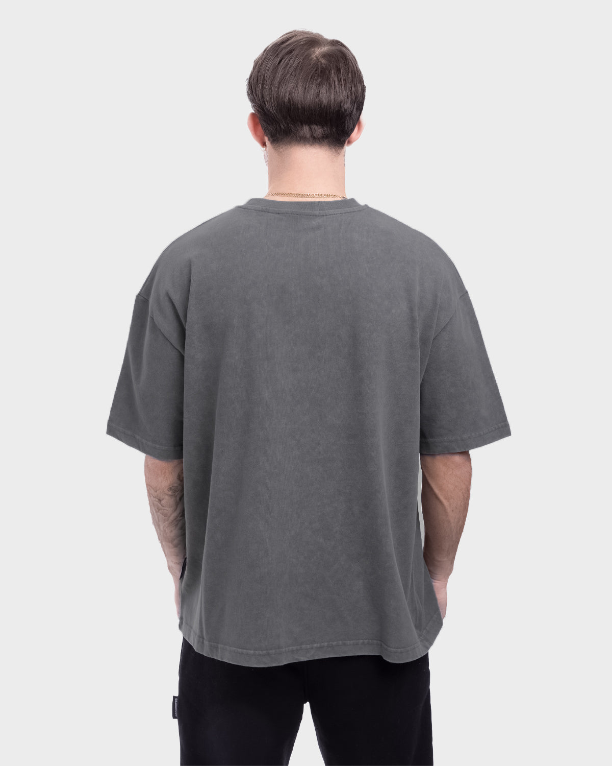 Oversized Tee Grey (Stone Washed)