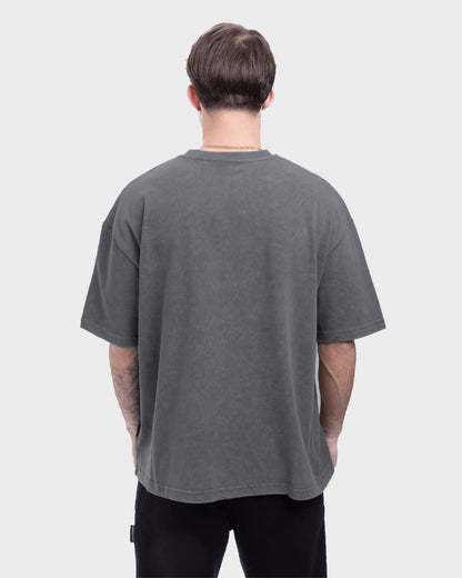 Oversized Tee Grey (Stone Washed)