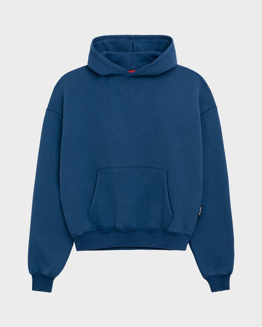 Heavy Oversized Hoodie Navy (Stone Washed)