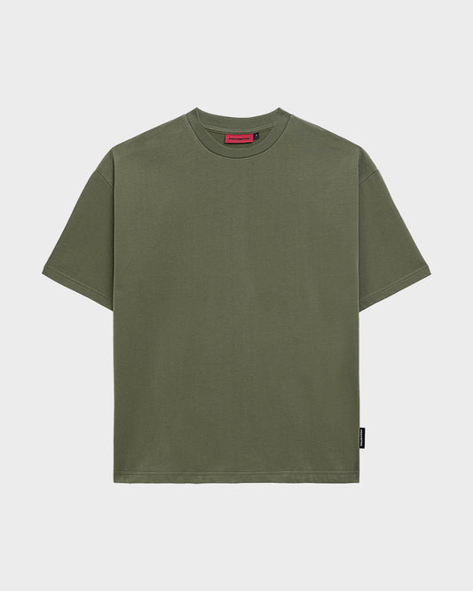 Oversized Tee Military