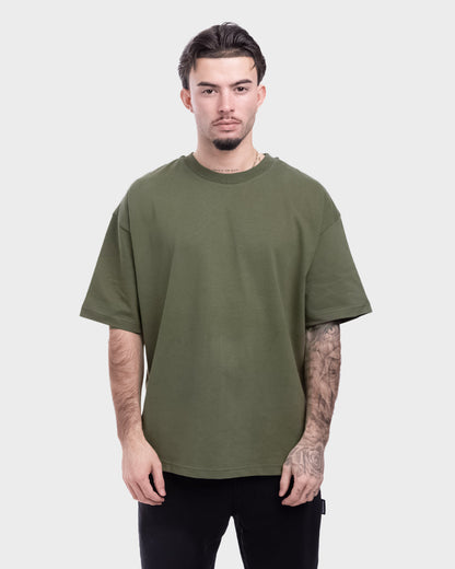 Oversized Tee Military