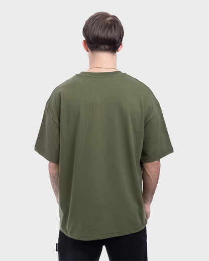 Oversized Tee Military