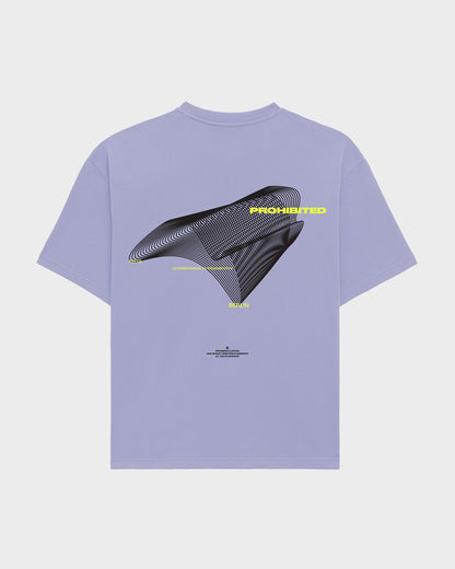 Abstract Tee Purple