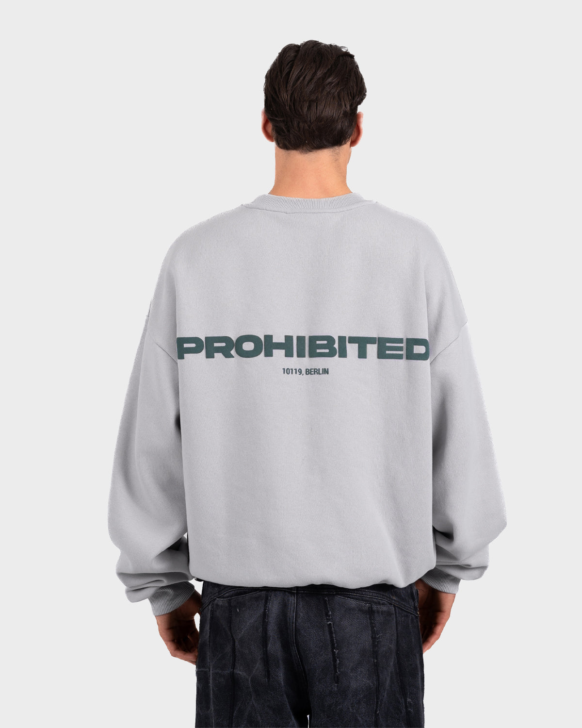 10119 Crew Neck Light-Grey