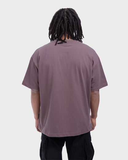 Oversized Tee Aubergine