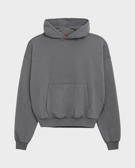 Heavy Oversized Hoodie Grey (Stone Washed)