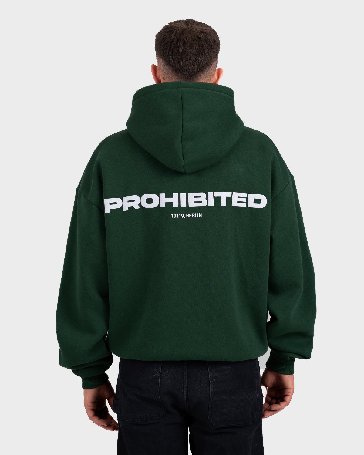 10119 Zip-Hoodie British Racing Green